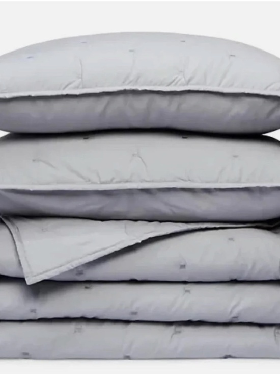 Sky Other - Sky Tufted Quilted Twin Coverlet Set NWT